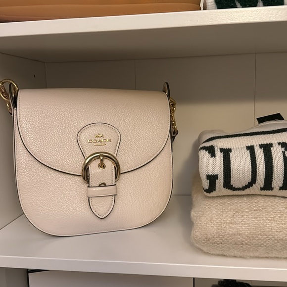 Coach cream shoulder bag - Picture 3 of 11